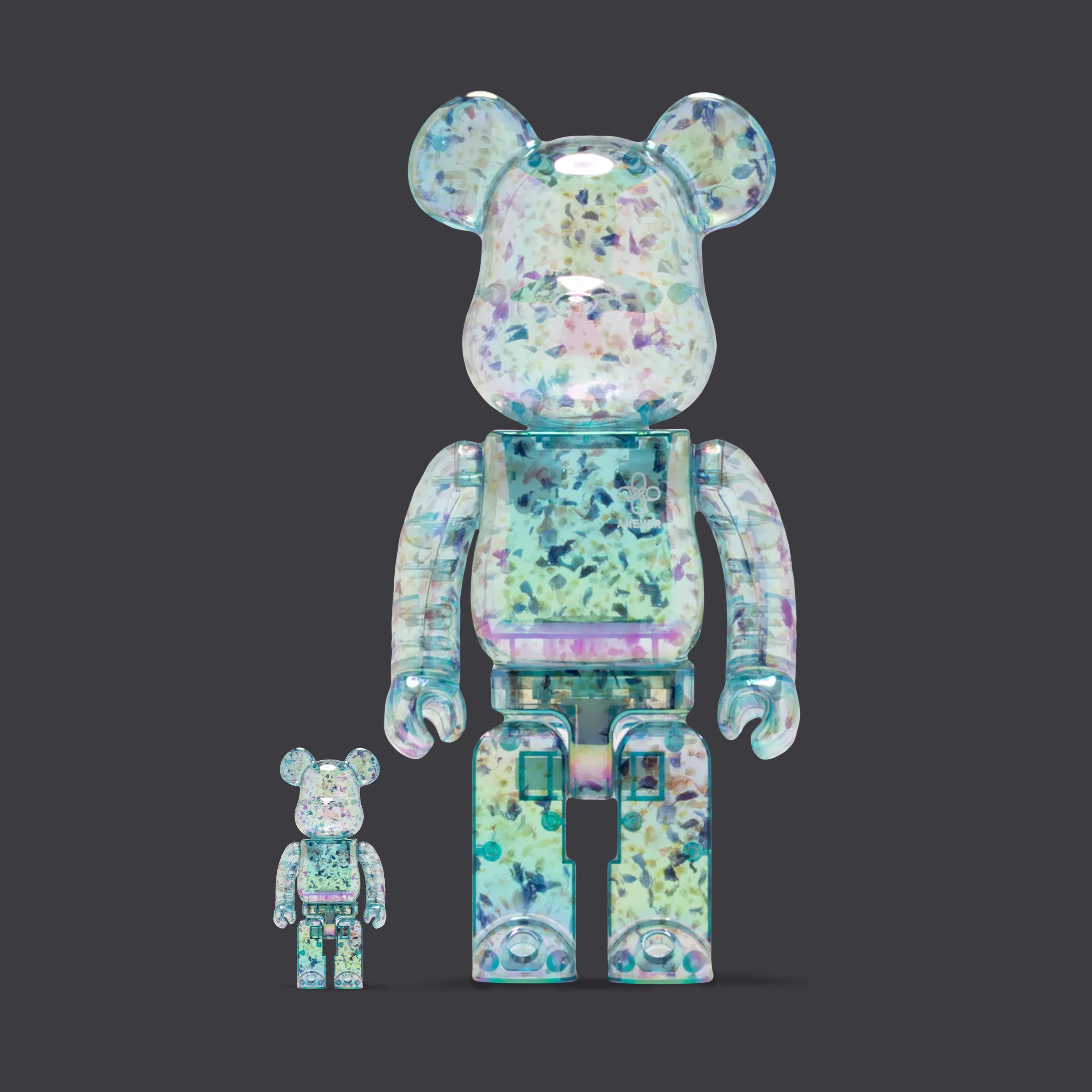 BEARBRICK 100% 400% ANEVER VERSION 3 – Dolly Noire