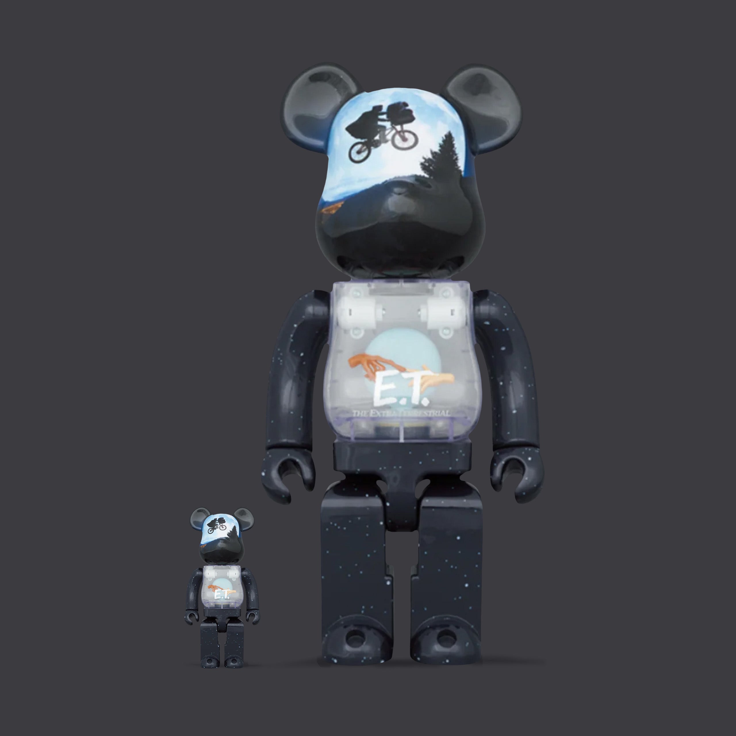 BEARBRICK 100% 400% E.T. THE EXTRA-TERRESTRIAL – Dolly Noire