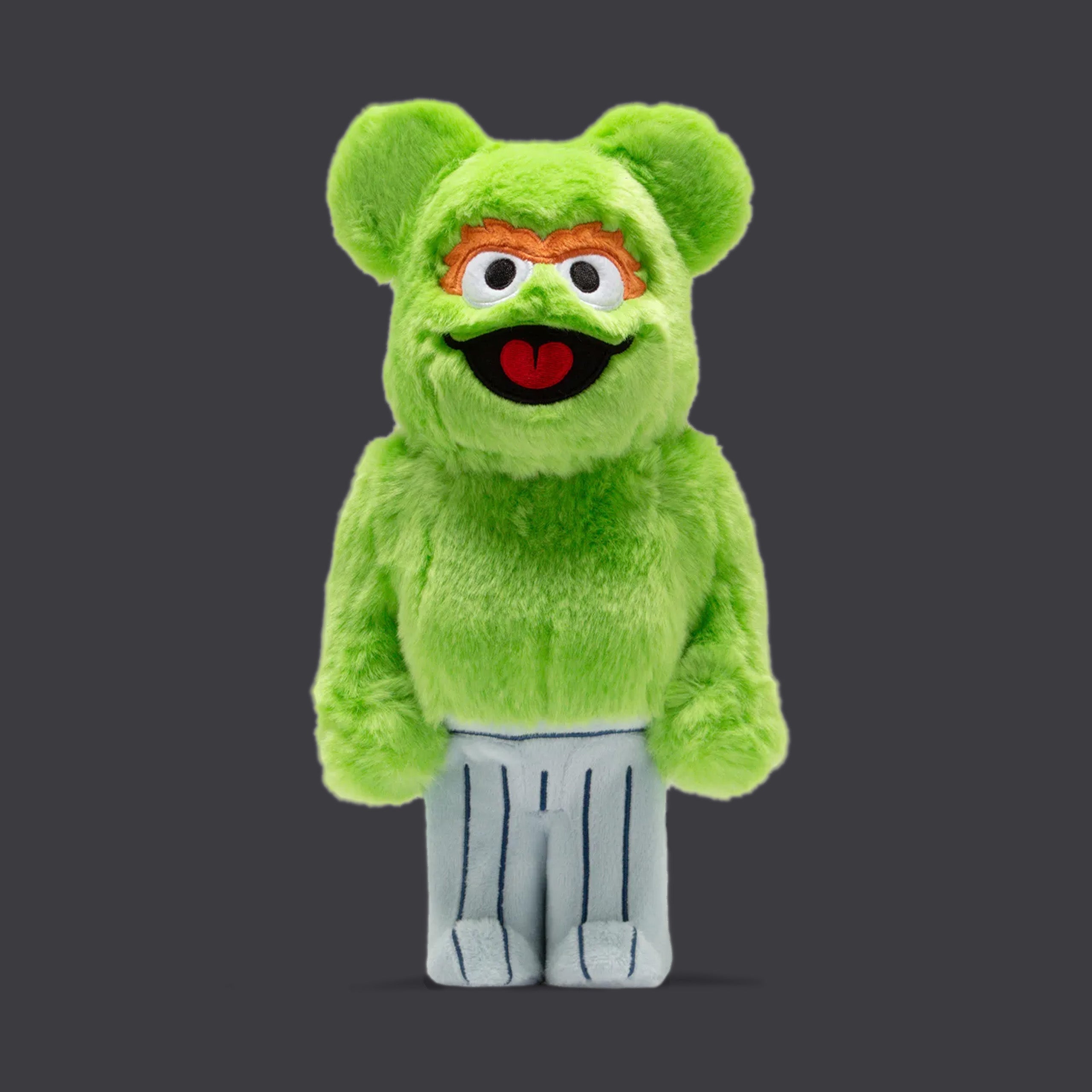 Bearbrick 400% Sesame Street Oscar The Grouch Costume Version