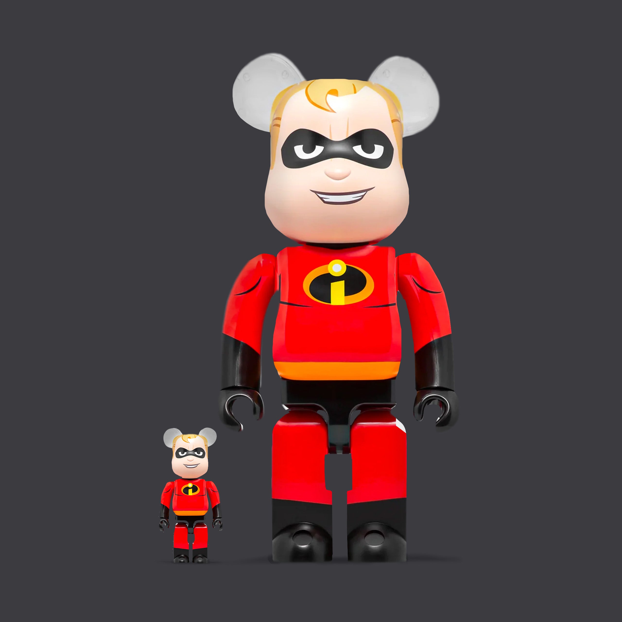 BEARBRICK 400% THE INCREDIBLES MR. INCREDIBLE 2-PACK – Dolly Noire