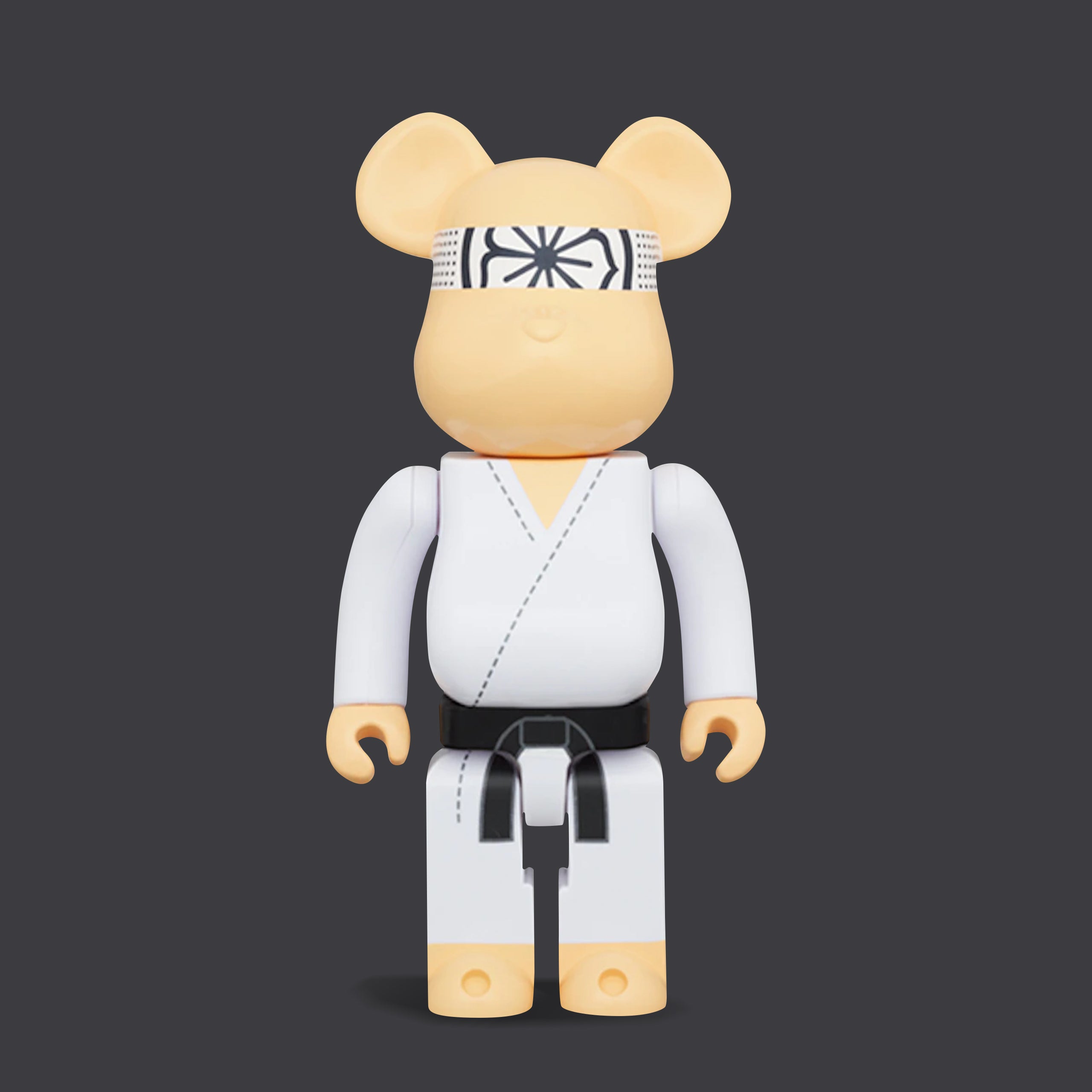Bearbrick 400% Cobra Kai Miyagi-do Karate – Dolly Noire